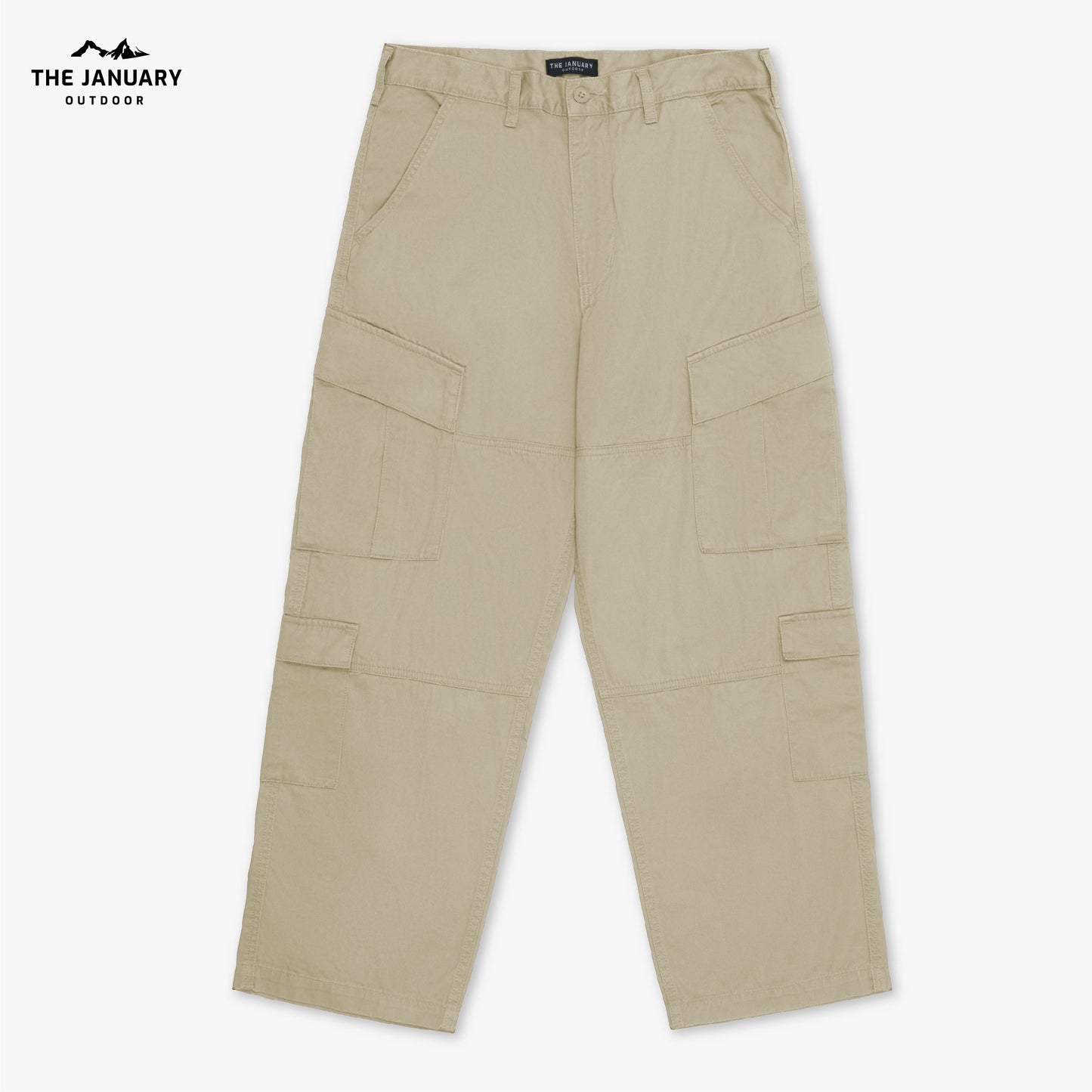 TJO 8 Pockets Cargo Pant - Beige