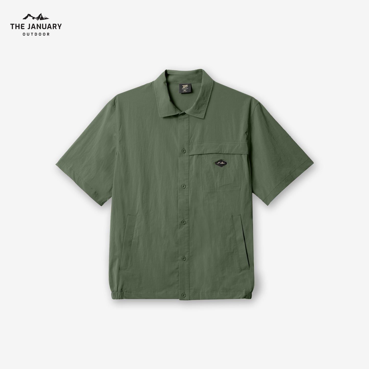 TJO Wrinkle Parachute SS Overshirts