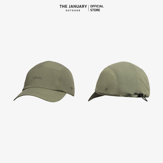 TJO Ripstop 5-Panel Logo Cap - Front & Back