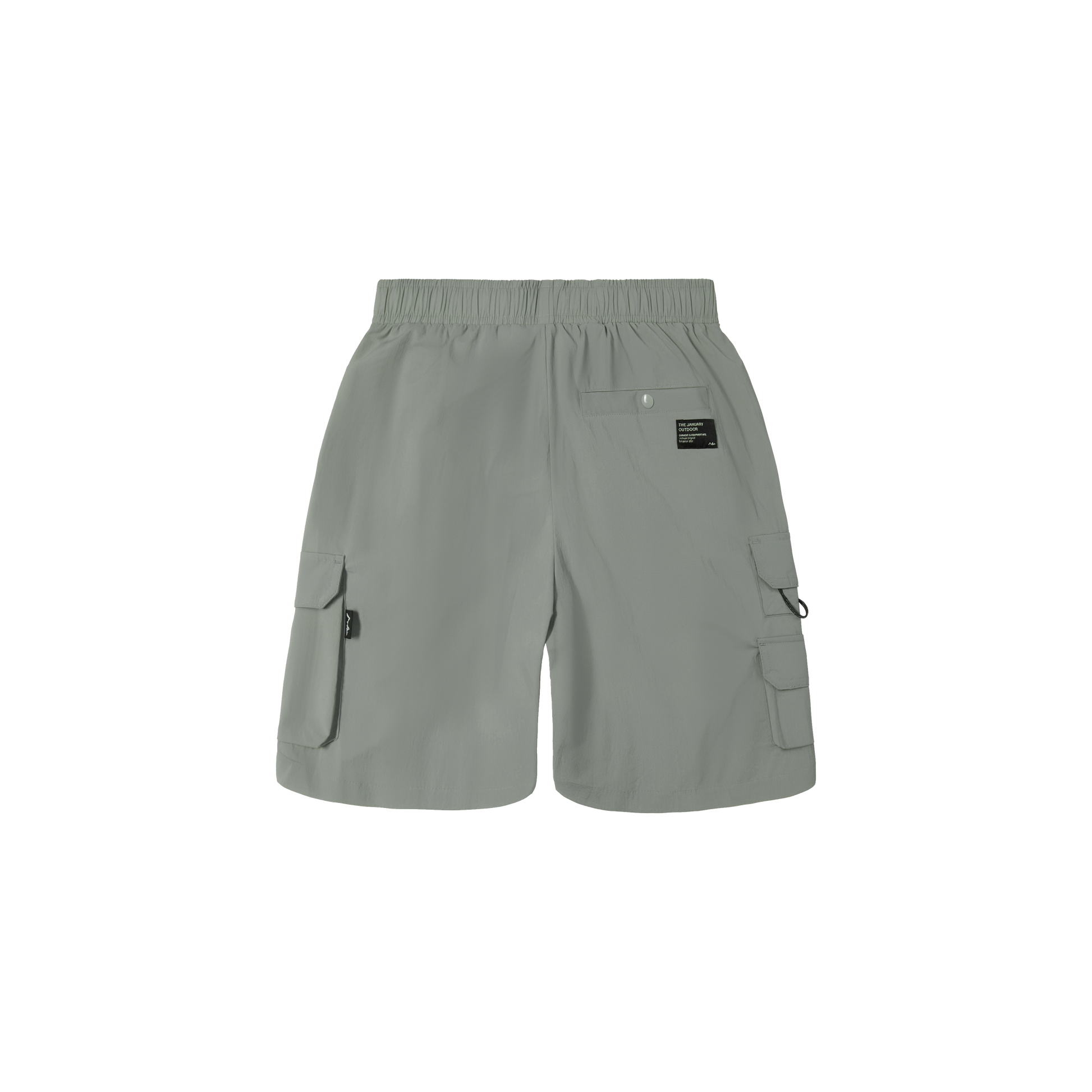 TJO Multi Cargo Parachute Shorts - Back