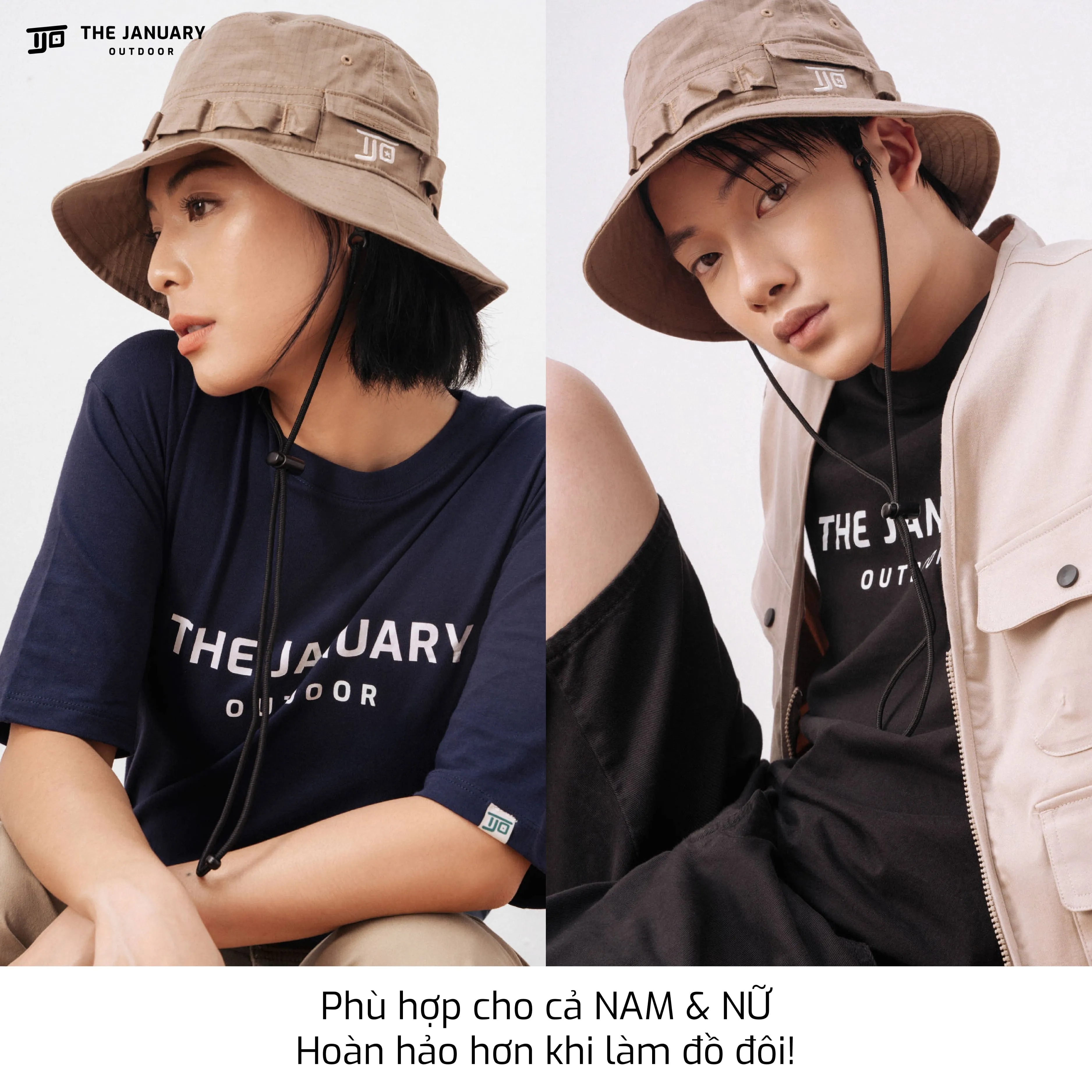 Outdoor bucket hat sun protection trekking — The January Outdoor